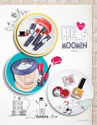cosmetics unit collaborates with moomin