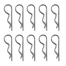 Details About 10pcs Marine Stainless Steel R Retaining Clip Spring Cotter Pin 1 2mm X 22mm