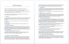Microsoft Word Contract Template Bhvc
