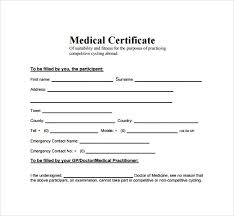Medical Certificate For Student Sada Margarethaydon Com