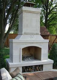 outdoor fireplace kits outdoor