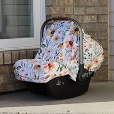 Baby Car Seat Cover Summer Vintage