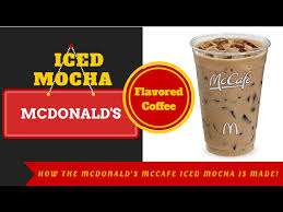 mcdonald s mccafe iced mocha how is