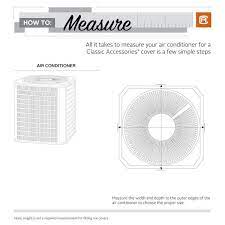 Other models often fail to protect however, because air conditioners are quieter and provide central cooling, installing one at home is a good idea. Classic Accessories 36 In L X 36 In W X 28 In H Mesh Air Conditioner Cover 52 205 011001 Rt The Home Depot