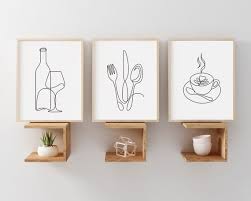 Kitchen Prints Set Of 3 Kitchen Decor