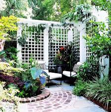 Garden Nook Trellis Fence Garden Privacy