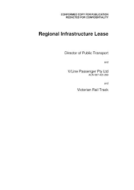 regional infrastructure lease pdf