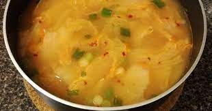 korean napa cabbage soup baechuguk