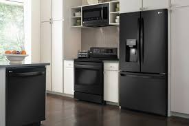 black stainless steel appliances yay