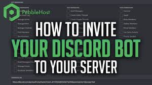 how to invite your discord bot to your