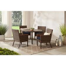 Brown Wicker Outdoor Patio Dining