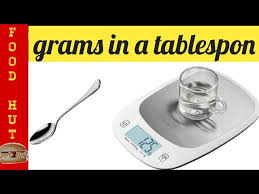 how many grams in one tablespoon
