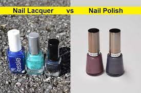 nail lacquer and gel polish