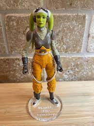 Star Wars Black Series Hera Syndulla (Rebels) Acrylic Base  Stand * NO Toy  * | eBay