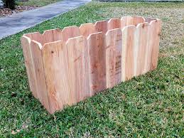 Cedar Planter Box Fency Joseph S