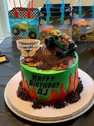 Monster Truck Birthday Cake Nearby gambar png