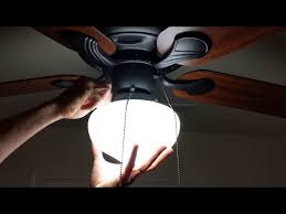 how to remove a ceiling fan light cover