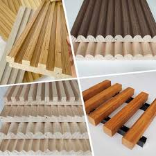 Fluted Wall Panels Decorative Wood