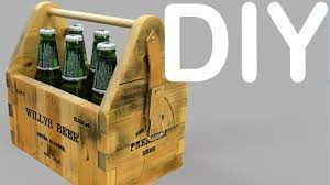 s wood beer case caddy diy