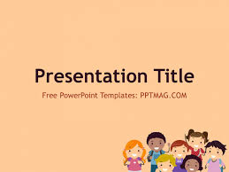 Free Children Powerpoint Template Pptmag