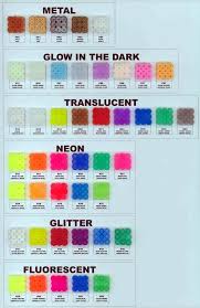 The Beadsprites Forum Perler And Hama Color Charts H