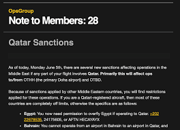 Members Note 28 Qatar Sanctions International Ops 2019