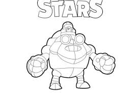 Brawl stars to gra akcji przypominająca pod pewnymi względami gatunek moba. Brawl Stars Coloring Pages Robo Mike Coloring And Drawing