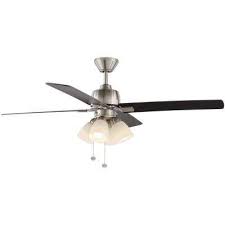 Hunter carmen 34 in indoor brushed nickel ceiling fan 51003 brushed nickel ceiling fan small room ceiling fans ceiling fan. Best Rated Special Values Ceiling Fans Lighting The Home Depot