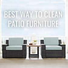 best way to clean patio furniture rc