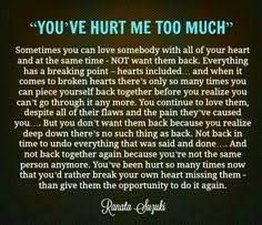 The worst feeling in the world is when you can't love anyone else because your heart still belongs to the one. 280 You Broke My Heart Ideas Me Quotes Life Quotes Inspirational Quotes