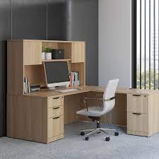 laminate l shaped desk with hutch 8