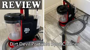 dirt devil portable spot cleaner