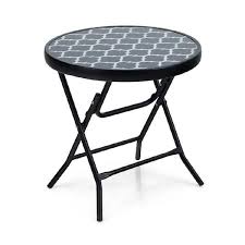 Outdoor Side Tables Foldable Patio Side