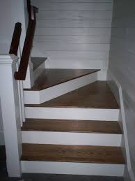 If two people can comfortably pass on the stairs, as in 4 feet wide, then you will need handrails on both walls. 2 Winder Stair Turn Winder Stairs Stairs Design Interior Stairs