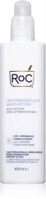 roc démaquillant make up remover milk