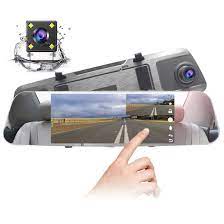 Jeemak Mirror Dash Cam 1080P HD Dual Lens 7 – DashcamBD