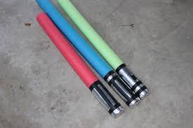 Make A Pool Noodle Lightsaber Frugal Fun For Boys And Girls