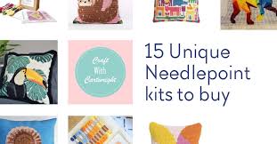 15 Unique Needlepoint Kits To