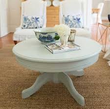Pedestal Coffee Table For