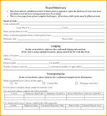 Travel Itinerary Excel Template Naomijorge Co