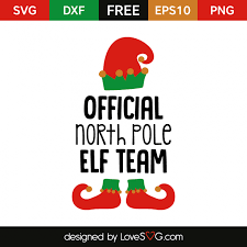 If you appreciate our free files, we would love to have you visit us at our shop on designbundles, and give us a follow~you can find it … Official North Pole Elf Team Lovesvg Com North Pole Elf Elf Shirt Christmas Svg Files