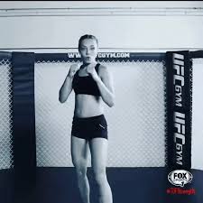 'imprint') is a graphic mark, emblem, or symbol used to aid and promote public identification and recognition. Rose Namajunas Ufc Martial Arts Workout Mma Women Female Fighter