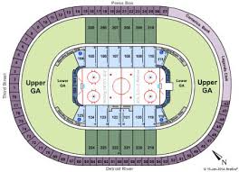 Joe Louis Arena Tickets And Joe Louis Arena Seating Chart