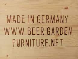 German Made Beer Garden Tables And