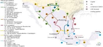 This pipeline provides crude oil to a number of refineries, primarily in the midwest united states, including the lima refinery and toledo refinery. U S Natural Gas Exports To Mexico Set To Rise With Completion Of The Wahalajara System Today In Energy U S Energy Information Administration Eia