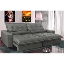 sofa retratil e reclinavel frete gratis