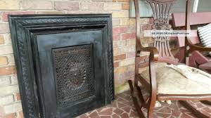 victorian cast iron fireplace surround