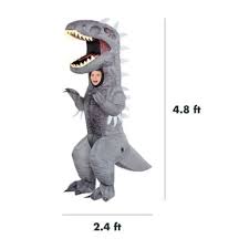 Jurassic world indominus rex guide. Inflatable Indominus Rex Costume For Kids Jurassic World Party City