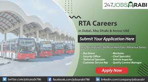 rta careers in dubai 2024 roads