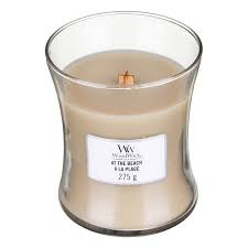 Be sure not to trim them too short because they would not burn properly. Woodwick At The Beach Medium Hourglass Candle Temptation Gifts